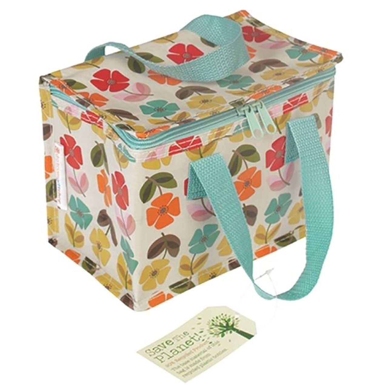 Poppy Recycled Foil Lined Lunch Bag 